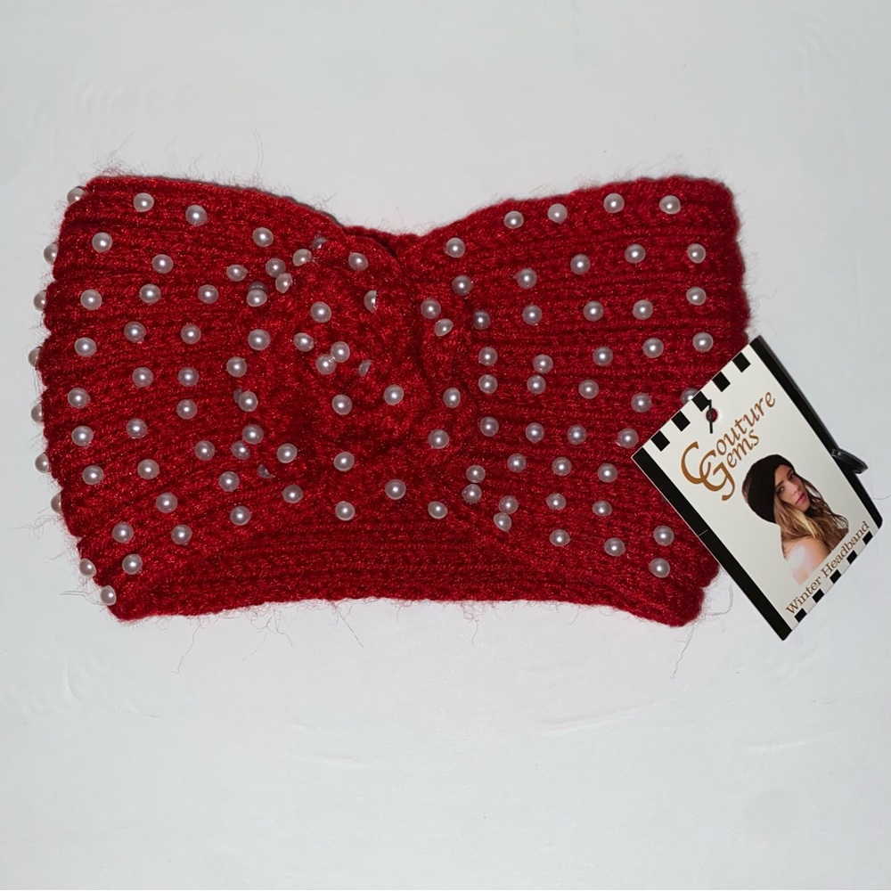 Couture Gems Pearl-Embellished Headband